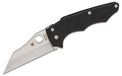 Spyderco YoJumbo Coarse Black G-10 C253GP - KNIFESTOCK