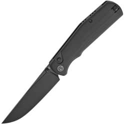 Petrified Fish PFP14 Lis 10cr15comov Fekete Stonewashed Fekete G10 PFP14DDW - KNIFESTOCK