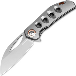 Kizer Liner Lock Hawk Carlos Elstner S45VN Titanium Ki4683A2 - KNIFESTOCK