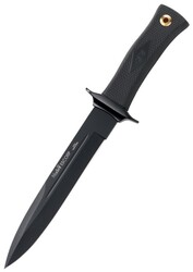 Muela SCORPION-19N Griff aus Gummi Klinge schwarz - KNIFESTOCK