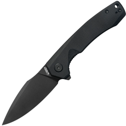 Kubey Calyce Blackwash 14C28N ,Black G10 KU901Y - KNIFESTOCK