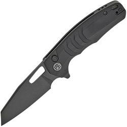 Petrified Fish PFE17Trilobite 14C28N Fekete Stonewashed Fekete G10 PFE17DDW - KNIFESTOCK