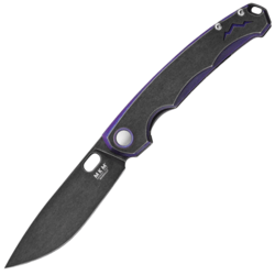 MKM ECLIPSE CPM MAGNACUT Stonewashed Titanium Linerlock MK EL-PRBKD  - KNIFESTOCK