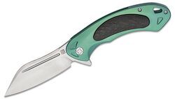 Artisan Eterno M390/Titanium Green 1818G-GNM - KNIFESTOCK