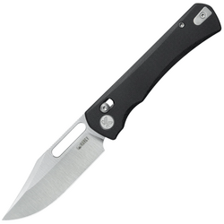 Kubey TBO Satin 14C28N ,Black G10 KU396A - KNIFESTOCK