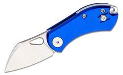 GIANT MOUSE ACE Nibbler Blue Aluminium GM-NIBBLER-ALU-BLUE - KNIFESTOCK