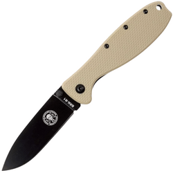 BRK-Esee Zancudo Framelock Tan/Blk D2 BRKR2DTB - KNIFESTOCK