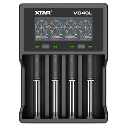 Xtar VC4SL-charger, QC3.0 USB cable - KNIFESTOCK
