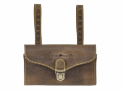 Leder Fahrradtasche M &quot;Vintage&quot; 1578-25 - KNIFESTOCK