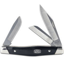 Buck Stockman®, Black/Nickel Silver BU-0301BKS1 - KNIFESTOCK