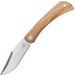 FOX knives LIBAR, M390 STAINLESS STEEL,OLIVE WOOD HDL FX-582 OL - KNIFESTOCK