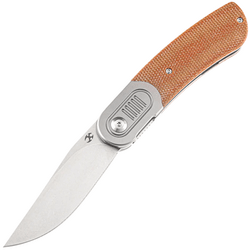 KANSEPT Reverie Brown Micarta+Titanium, S35VN K2025A7 - KNIFESTOCK