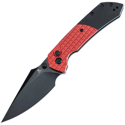 Tenable Fenrir BW 14C28N Dark Red Aluminum + Black Aluminum T1034S3 - KNIFESTOCK