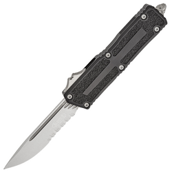 Microtech Scarab® II S/E Gen III Stonewash Parcialmente Serrilhada 1278-11 - KNIFESTOCK