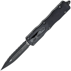 Microtech Dirac Delta D/E Black Full Serration Tactical 227-3t - KNIFESTOCK