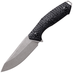 REMETTE RT-Allosaurus Knife Black G10, Stonewashed D2 RTAS-B - KNIFESTOCK