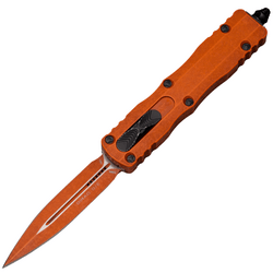 Microtech DIRAC D/E STANDARD WEATHERED ORANGE 225-1WOR - KNIFESTOCK