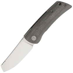 Petrified Fish PFE05 Flavorist Satin K110 Black Micarta PFE05DMP - KNIFESTOCK