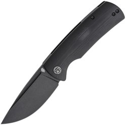Petrified Fish PFP01 Beluga Black Stonewash K110 Black G10 PFP01DW - KNIFESTOCK
