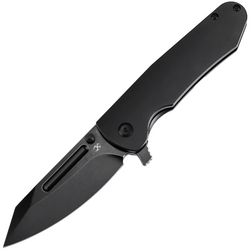 KANSEPT Superhawk Blackwash CPM S35VN 0.157" / 4.0mm Black Anodized Titanium K1084A1 - KNIFESTOCK