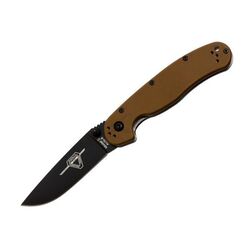 ONTARIO RAT II Folder Coyote/Black On8861CB - KNIFESTOCK