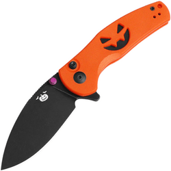 Kizer Halloween Special Button Liner Lock Mini Grouper Azo Nitro V G10 V3669A4 - KNIFESTOCK