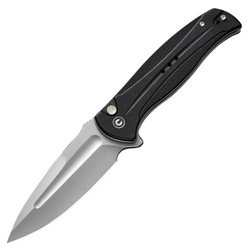 CIVIVI Incindie Black G10 HandleStonewashed 14C28N BladeButton Lock C23053-3 - KNIFESTOCK