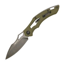 FOX KNIVES EDGE SPARROW OD GREEN G10, 9Cr13 FE-033 - KNIFESTOCK