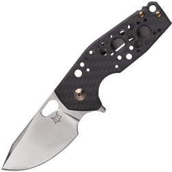 Couteaux FOX FOX/VOX SURU PLIANT. MAN. FIBRE DE CARBONE/CADRE EN TITANE SABLÉ - LAME M390 FX-526 TCB - KNIFESTOCK