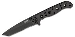 CRKT M16® - 10KS TANTO BLACK WITH TRIPLE POINT™ SERRATIONS CR-M16-10KS - KNIFESTOCK
