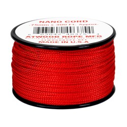 ARM 36 NANOCORD 0,75mm. 300&#039; Red NS03-RED - KNIFESTOCK