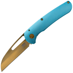 SOG ESCAPE FL? / 3" BLADE / BLISTER PACK / BLUE + GOLD SOG-14-52-02-57 - KNIFESTOCK