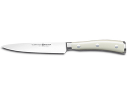 Couteau WUSTHOF CLASSIC IKON à parer 12 cm / blanc - KNIFESTOCK