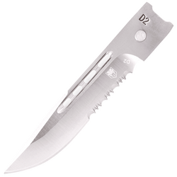CobraTec Medium CTK-1 Lamă Drop Serrated Blade 09CT007 - KNIFESTOCK