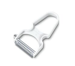 VICTORINOX RAPID Peeler Plastic julienne white 12mm 6.0934 - KNIFESTOCK