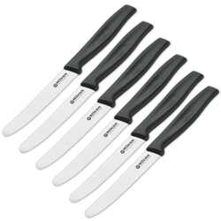 Böker Manufaktur sada kuchynských nožov 11cm 6ks (03BO006) čierna - KNIFESTOCK