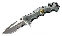 Magnum 01RY769 Hero Griff aus Aluminium Grau - KNIFESTOCK