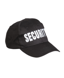 Mil-Tec 12076097 Baseball Cap Security Negru - KNIFESTOCK