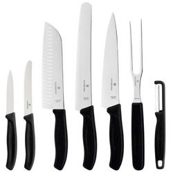 Victorinox Kuchynská súprava, 7 ks, čierna, darčeková  krabička 6.7133.71G - KNIFESTOCK