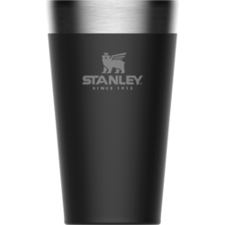 STANLEY The Stacking Beer Pint .47L / 16oz Matte Black - KNIFESTOCK