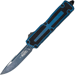 Microtech SCARAB II GEN III S/E BLACK STANDARD WEATHERED BLUE 1278-1WBL - KNIFESTOCK