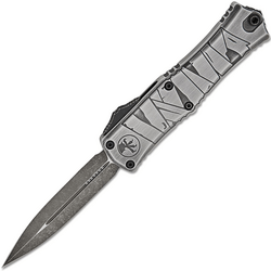 Microtech Hera® II Mini D/E Signature Series Brushed Metal Mummy Wrap Standard 1 - KNIFESTOCK