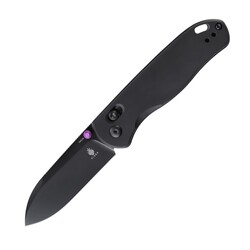 Kizer Drop Bear Clutch Lock Black Aluminum - V3619C2 - KNIFESTOCK
