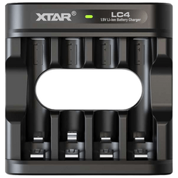 Xtar LC4-Type-C 1.5V Li-ion AA/AAA battery charger, 1*A-C cable - KNIFESTOCK