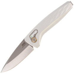 SOG ONE ZERO AU? / 3.1&quot; DROP POINT BLADE / BOX / SILVER + CHROME SOG-15-73-03-57 - KNIFESTOCK