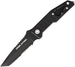 Real Steel T99T geheel zwart 3921 - KNIFESTOCK