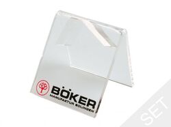 Böker Manufaktur 099909SET Acrylic Stand Set 12 pcs - KNIFESTOCK