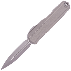 Microtech Cypher® II D/E Natural Clear Apocalyptic® Standard 1242-10APNC - KNIFESTOCK