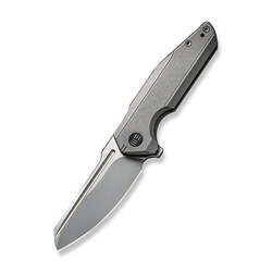 We Starhawk Gray Titanium Handle Silver Bead Blasted CPM 20CV Blade We21017-1 - KNIFESTOCK