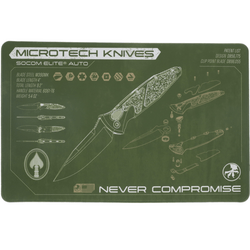 Microtech SOCOM ELITE AUTO OD GREEN MAT-SEA - KNIFESTOCK